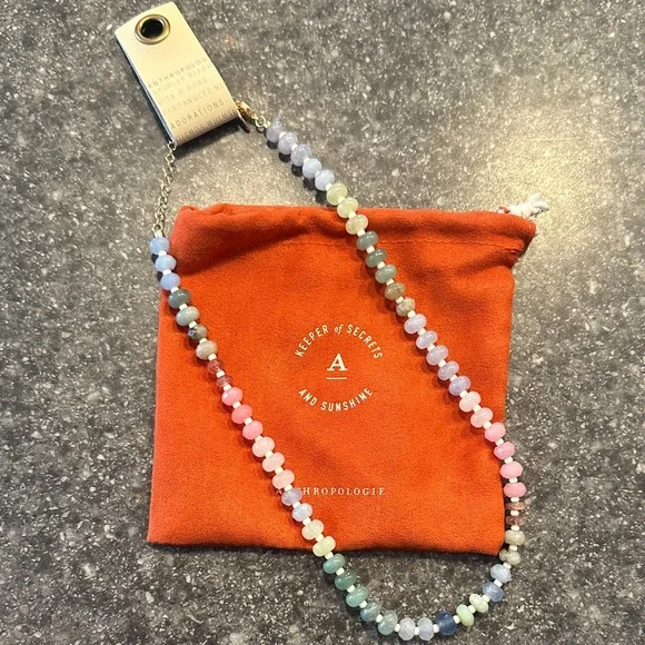 Anthropologie Multicolor Beaded Necklace - Picture 4 of 4
